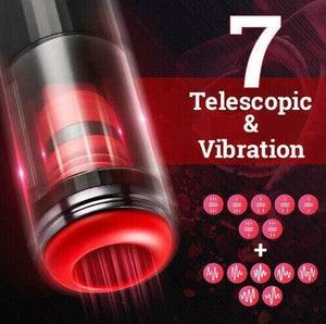 Automatic Male Stroker with 7 Telescopic & 7 Vibration Modes