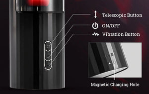 Automatic Male Stroker with 7 Telescopic & 7 Vibration Modes